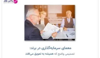 جلسه مدیران سازمان درباره تصمیم‌گیری برای سرمایه‌گذاری برند و تحلیل اقتصادی برند